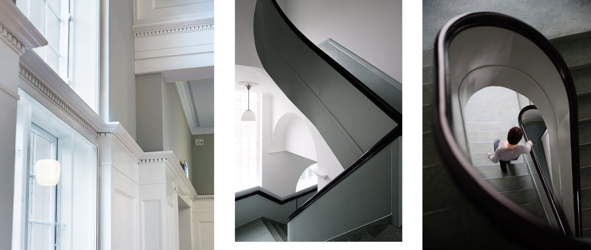 Farvesætning af trapper og paneler